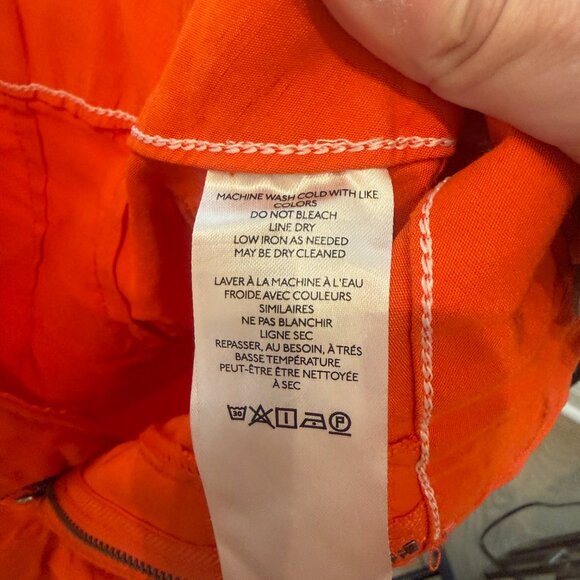 The Colette Magic Fabric Crop Wide-Leg Pants by Maeve, EUC, Sz 29 - Picture 4 of 5